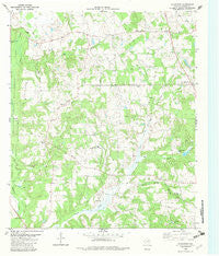 Blackfoot Texas Historical topographic map, 1:24000 scale, 7.5 X 7.5 Minute, Year 1982