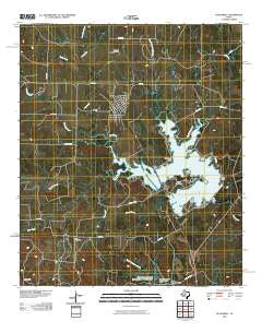 Blackwell Texas Historical topographic map, 1:24000 scale, 7.5 X 7.5 Minute, Year 2010