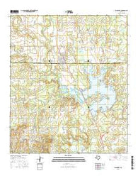 Blackwell Texas Current topographic map, 1:24000 scale, 7.5 X 7.5 Minute, Year 2016