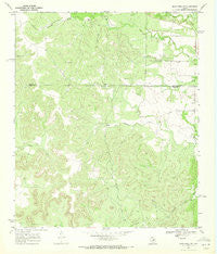 Blackwell SW Texas Historical topographic map, 1:24000 scale, 7.5 X 7.5 Minute, Year 1969