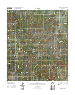 Blackwell NE Texas Historical topographic map, 1:24000 scale, 7.5 X 7.5 Minute, Year 2012