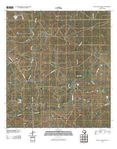 Blancas Creek South Texas Historical topographic map, 1:24000 scale, 7.5 X 7.5 Minute, Year 2010