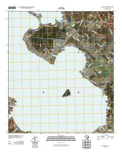 Blanchard Texas Historical topographic map, 1:24000 scale, 7.5 X 7.5 Minute, Year 2010