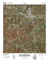 Blanco Texas Historical topographic map, 1:24000 scale, 7.5 X 7.5 Minute, Year 2010