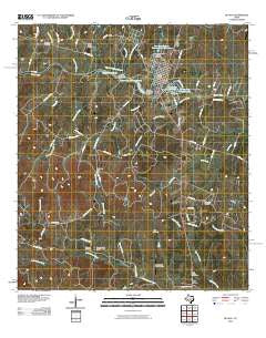 Blanco Texas Historical topographic map, 1:24000 scale, 7.5 X 7.5 Minute, Year 2010