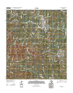 Blanco Texas Historical topographic map, 1:24000 scale, 7.5 X 7.5 Minute, Year 2012