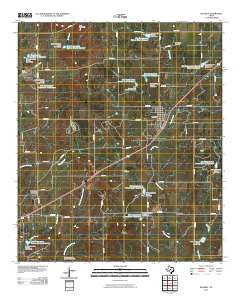 Blanket Texas Historical topographic map, 1:24000 scale, 7.5 X 7.5 Minute, Year 2010