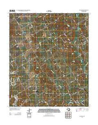 Blanton Texas Historical topographic map, 1:24000 scale, 7.5 X 7.5 Minute, Year 2012