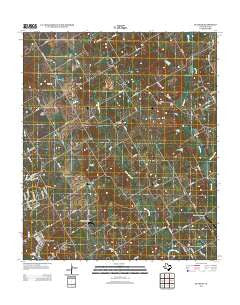 Blanton Texas Historical topographic map, 1:24000 scale, 7.5 X 7.5 Minute, Year 2012