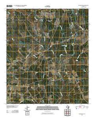 Bleakwood Texas Historical topographic map, 1:24000 scale, 7.5 X 7.5 Minute, Year 2010