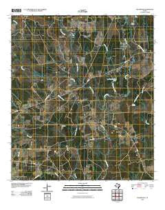 Bleakwood Texas Historical topographic map, 1:24000 scale, 7.5 X 7.5 Minute, Year 2010