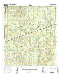 Bleakwood Texas Current topographic map, 1:24000 scale, 7.5 X 7.5 Minute, Year 2016
