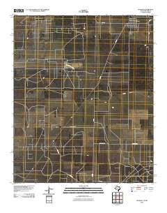 Bledsoe Texas Historical topographic map, 1:24000 scale, 7.5 X 7.5 Minute, Year 2010