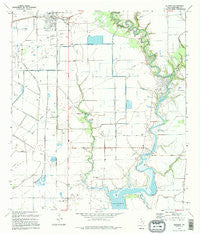 Blessing Texas Historical topographic map, 1:24000 scale, 7.5 X 7.5 Minute, Year 1995