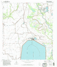 Blessing SE Texas Historical topographic map, 1:24000 scale, 7.5 X 7.5 Minute, Year 1995