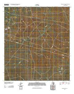 Blocker Tank Texas Historical topographic map, 1:24000 scale, 7.5 X 7.5 Minute, Year 2010