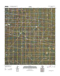 Blocker Tank Texas Historical topographic map, 1:24000 scale, 7.5 X 7.5 Minute, Year 2013