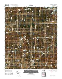 Bloomburg Texas Historical topographic map, 1:24000 scale, 7.5 X 7.5 Minute, Year 2011