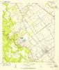 Bloomington Texas Historical topographic map, 1:24000 scale, 7.5 X 7.5 Minute, Year 1951