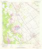 Bloomington Texas Historical topographic map, 1:24000 scale, 7.5 X 7.5 Minute, Year 1951