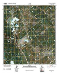 Bloomington Texas Historical topographic map, 1:24000 scale, 7.5 X 7.5 Minute, Year 2010