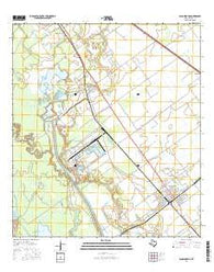 Bloomington Texas Current topographic map, 1:24000 scale, 7.5 X 7.5 Minute, Year 2016