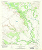 Bloomington SW Texas Historical topographic map, 1:24000 scale, 7.5 X 7.5 Minute, Year 1952