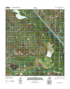 Bloomington SW Texas Historical topographic map, 1:24000 scale, 7.5 X 7.5 Minute, Year 2013