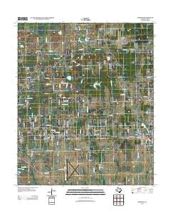 Blossom Texas Historical topographic map, 1:24000 scale, 7.5 X 7.5 Minute, Year 2013