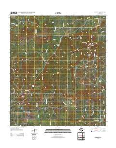 Blowout Texas Historical topographic map, 1:24000 scale, 7.5 X 7.5 Minute, Year 2012