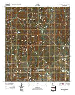 Blucher Mountain Texas Historical topographic map, 1:24000 scale, 7.5 X 7.5 Minute, Year 2010