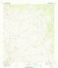 Blue Hills Texas Historical topographic map, 1:24000 scale, 7.5 X 7.5 Minute, Year 1970