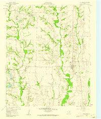 Blue Ridge Texas Historical topographic map, 1:24000 scale, 7.5 X 7.5 Minute, Year 1960