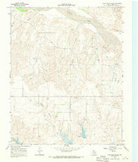 Blue Ridge School Texas Historical topographic map, 1:24000 scale, 7.5 X 7.5 Minute, Year 1967
