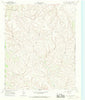 Blue Tank Canyon Texas Historical topographic map, 1:24000 scale, 7.5 X 7.5 Minute, Year 1967
