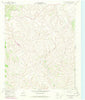 Blue Tank Canyon Texas Historical topographic map, 1:24000 scale, 7.5 X 7.5 Minute, Year 1967