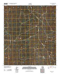 Blue Hills Texas Historical topographic map, 1:24000 scale, 7.5 X 7.5 Minute, Year 2010