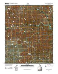 Blue Hole Springs Texas Historical topographic map, 1:24000 scale, 7.5 X 7.5 Minute, Year 2010
