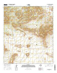 Blue Mountain Texas Current topographic map, 1:24000 scale, 7.5 X 7.5 Minute, Year 2016