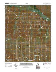 Blue Ridge School Texas Historical topographic map, 1:24000 scale, 7.5 X 7.5 Minute, Year 2010