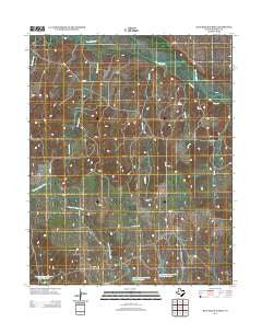 Blue Ridge School Texas Historical topographic map, 1:24000 scale, 7.5 X 7.5 Minute, Year 2012