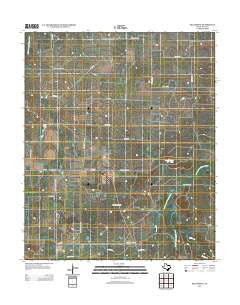 Bluegrove Texas Historical topographic map, 1:24000 scale, 7.5 X 7.5 Minute, Year 2012