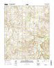 Bluegrove Texas Current topographic map, 1:24000 scale, 7.5 X 7.5 Minute, Year 2016