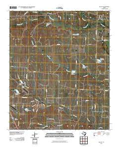Bluett Texas Historical topographic map, 1:24000 scale, 7.5 X 7.5 Minute, Year 2010
