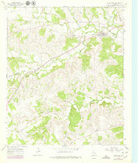 Bluff Dale Texas Historical topographic map, 1:24000 scale, 7.5 X 7.5 Minute, Year 1965