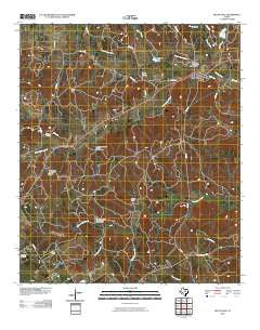 Bluff Dale Texas Historical topographic map, 1:24000 scale, 7.5 X 7.5 Minute, Year 2010