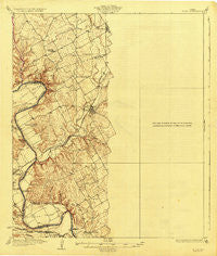 Blum Texas Historical topographic map, 1:62500 scale, 15 X 15 Minute, Year 1927