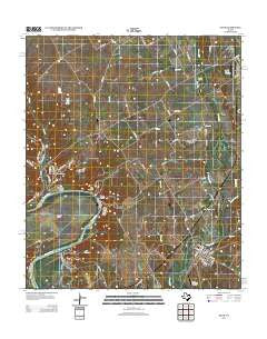 Blum Texas Historical topographic map, 1:24000 scale, 7.5 X 7.5 Minute, Year 2012