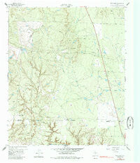 Bob Creek Texas Historical topographic map, 1:24000 scale, 7.5 X 7.5 Minute, Year 1959