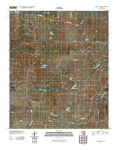 Bobcat Bluff Texas Historical topographic map, 1:24000 scale, 7.5 X 7.5 Minute, Year 2010